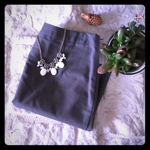 Great gray business skirt!